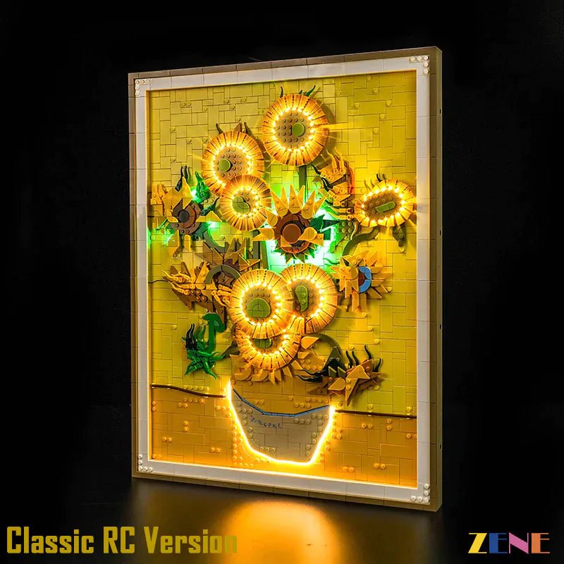 Light Kit for Vincent van Gogh Sunflowers Art 31215 - DelsBricks Toys & CollectiblesLed Light Kit for LEGO ZENE20DelsBricks Toys & CollectiblesZENE