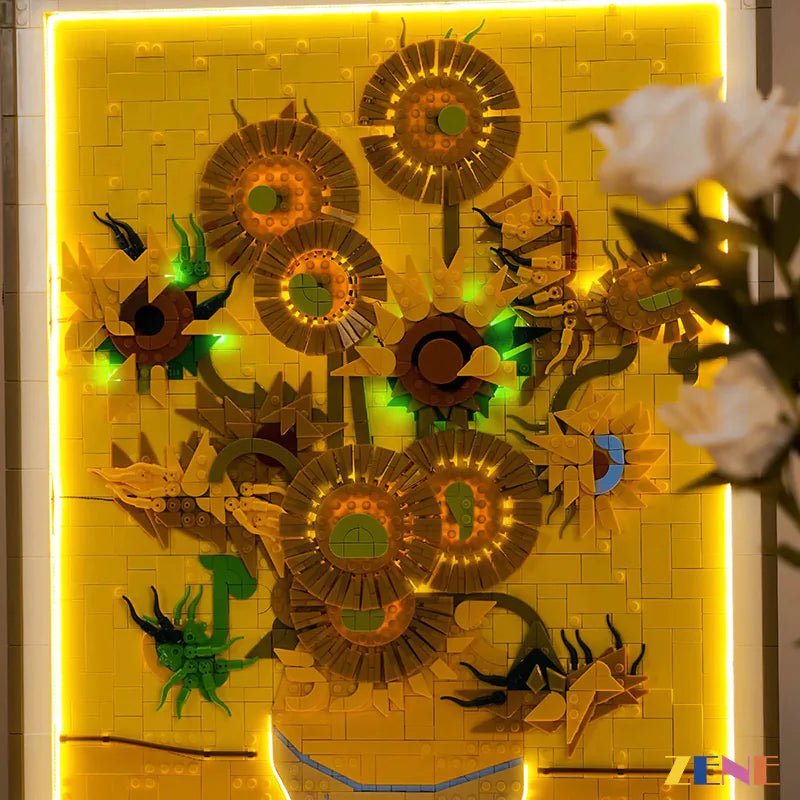 Light Kit for Vincent van Gogh Sunflowers Art 31215 - DelsBricks Toys & CollectiblesLed Light Kit for LEGO ZENE20DelsBricks Toys & CollectiblesZENE