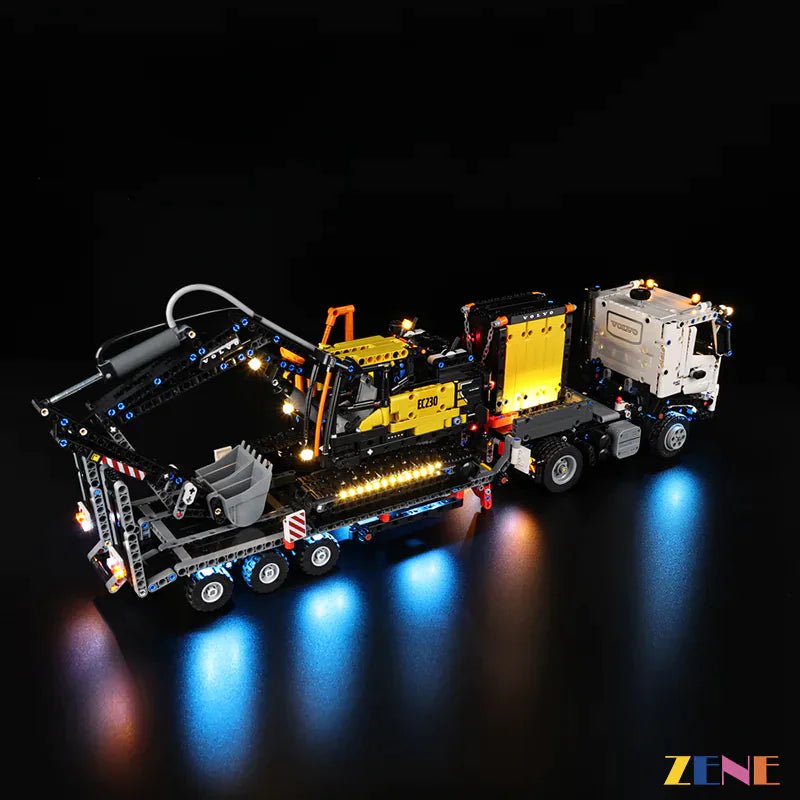 Light Kit for Volvo FMX Truck & EC230 Electric Excavator 42175 - DelsBricks Toys & CollectiblesLed Light Kit for LegoDelsBricks Toys & CollectiblesZENE