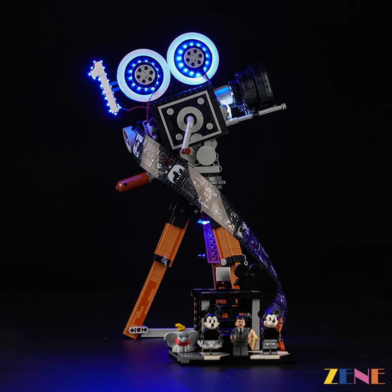 Light Kit for Walt Disney Tribute Camera 43230 - DelsBricks Toys & CollectiblesLed Light Kit for LegoDelsBricks Toys & CollectiblesZENE