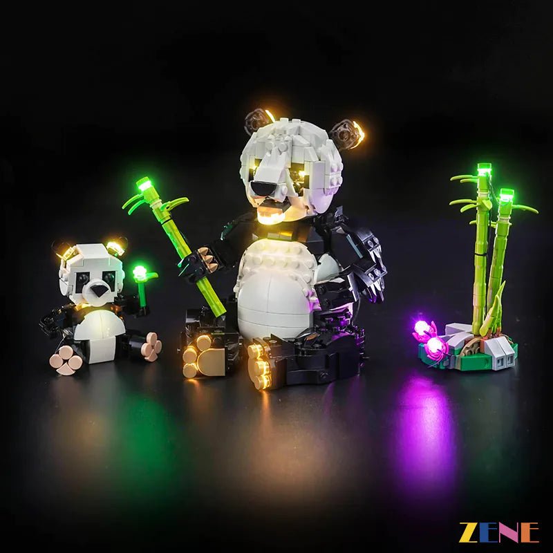 Light Kit for Wild Animals Panda Family 31165 - DelsBricks Toys & CollectiblesLed Light Kit for LEGO ZENE20DelsBricks Toys & CollectiblesZENE