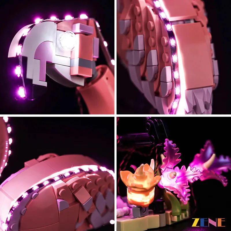 Light Kit for Wild Animals: Pink Flamingo 31170 - DelsBricks Toys & CollectiblesLed Light Kit for LEGO ZENE20DelsBricks Toys & CollectiblesZENE