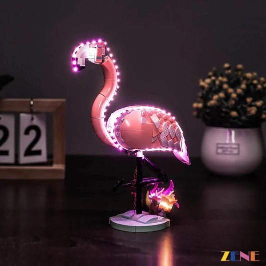 Light Kit for Wild Animals: Pink Flamingo 31170 - DelsBricks Toys & CollectiblesLed Light Kit for LEGO ZENE20DelsBricks Toys & CollectiblesZENE