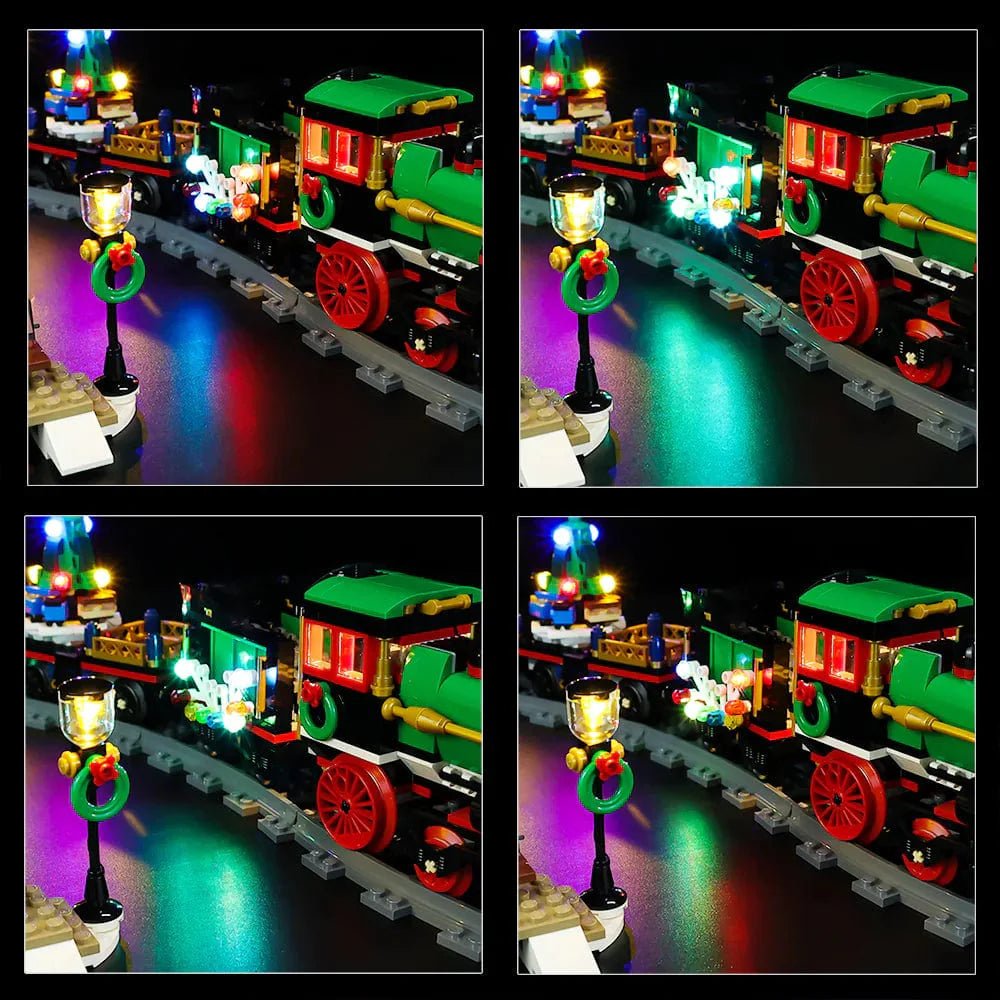 Light Kit for Winter Holiday Train 10254 - DelsBricks Toys & CollectiblesLed Light Kit for LegoDelsBricks Toys & CollectiblesZENE
