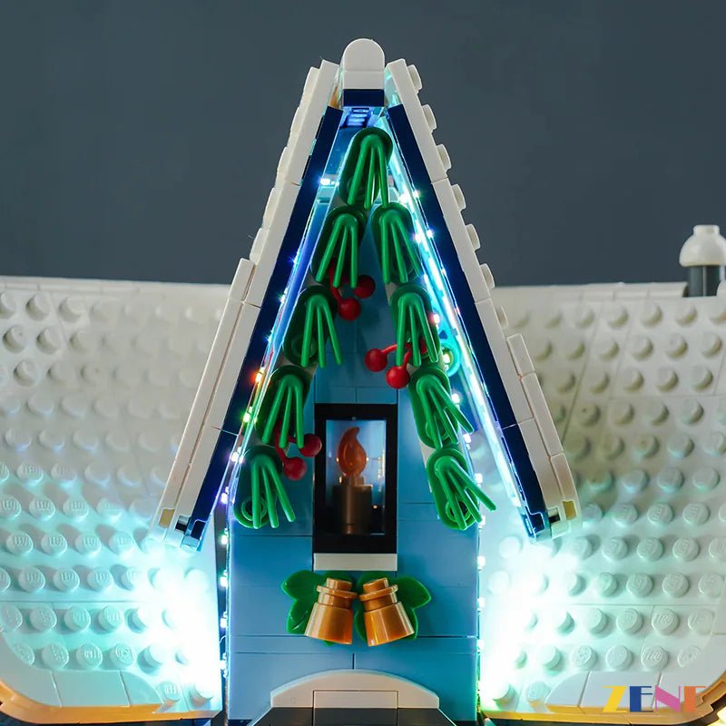 Light Kit for Winter Village Santa’s Visit 10293 - DelsBricks Toys & CollectiblesLed Light Kit for LegoDelsBricks Toys & CollectiblesZENE