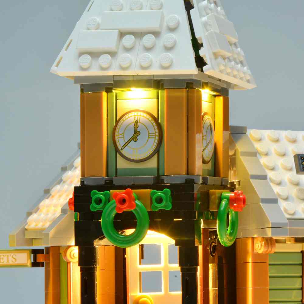 Light Kit for Winter Village Station 10259 - DelsBricks Toys & CollectiblesLed Light Kit for LegoDelsBricks Toys & CollectiblesZENE