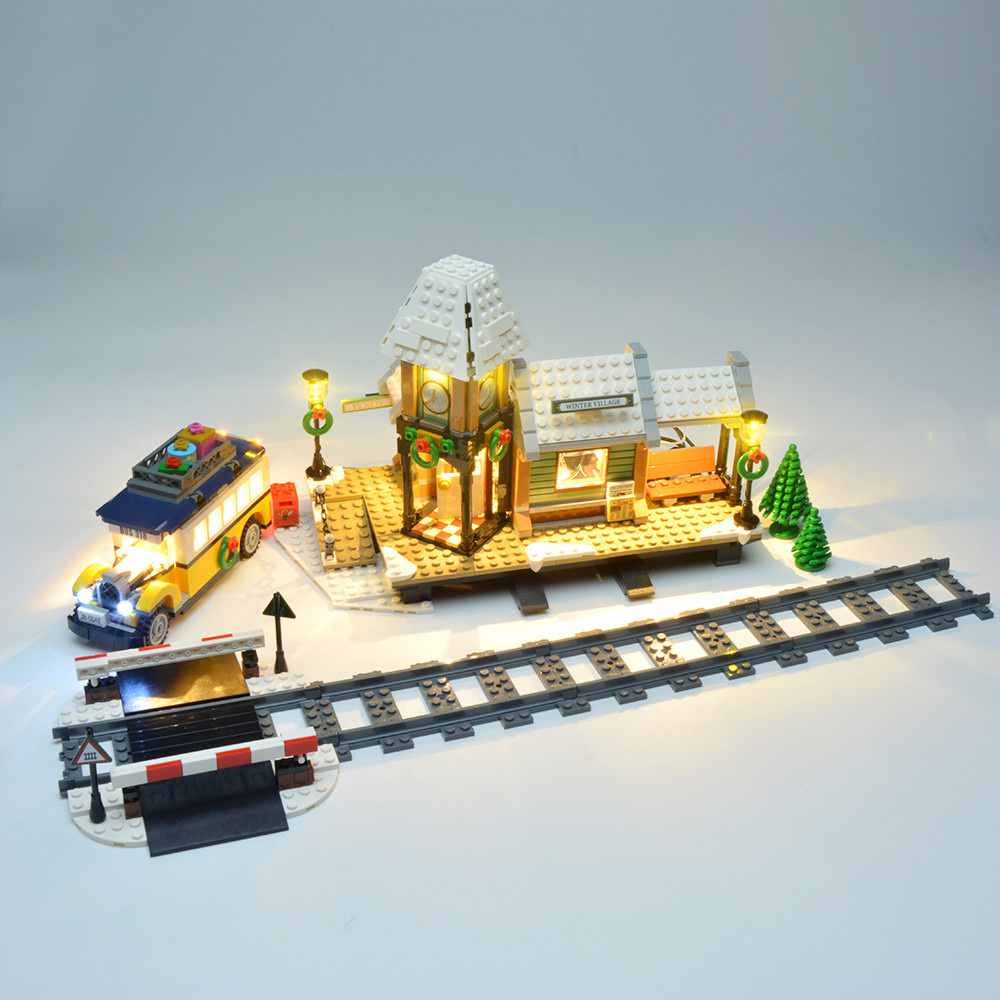 Light Kit for Winter Village Station 10259 - DelsBricks Toys & CollectiblesLed Light Kit for LegoDelsBricks Toys & CollectiblesZENE