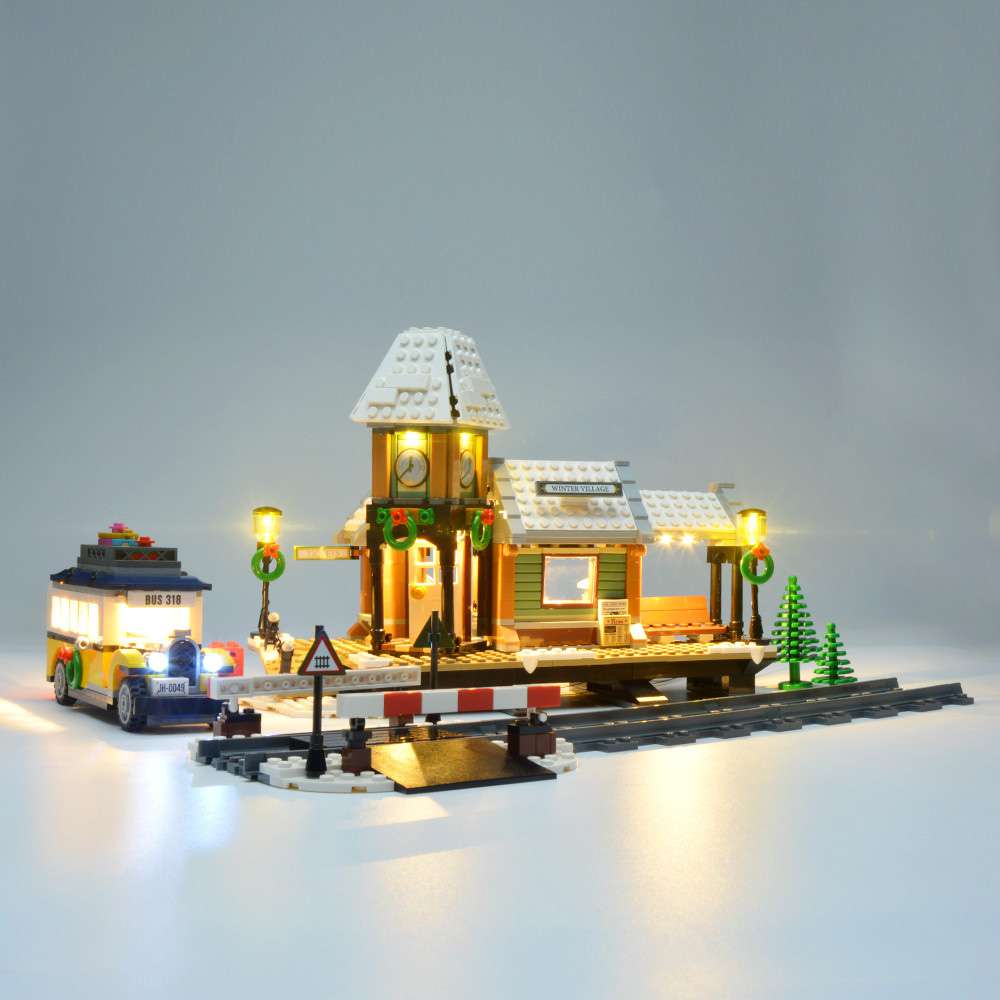 Light Kit for Winter Village Station 10259 - DelsBricks Toys & CollectiblesLed Light Kit for LegoDelsBricks Toys & CollectiblesZENE