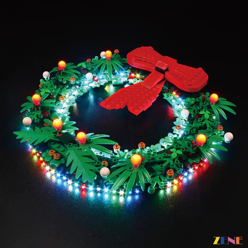Light Kit for Wreath 2 - in - 1 40426 - DelsBricks Toys & CollectiblesLed Light Kit for LegoDelsBricks Toys & CollectiblesZENE