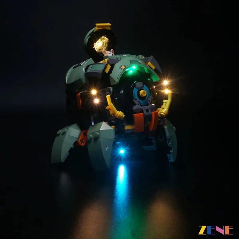 Light Kit for Wrecking Ball Overwatch 75976 - DelsBricks Toys & CollectiblesLed Light Kit for LegoDelsBricks Toys & CollectiblesZENE