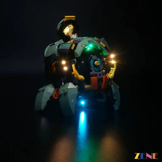 Light Kit for Wrecking Ball Overwatch 75976 - DelsBricks Toys & CollectiblesLed Light Kit for LegoDelsBricks Toys & CollectiblesZENE