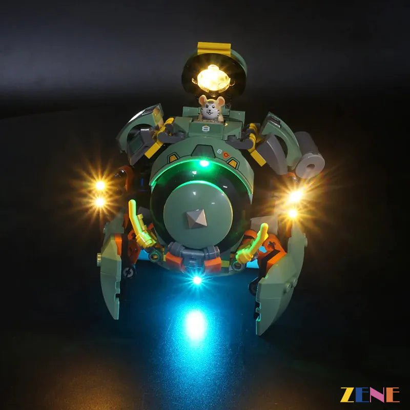Light Kit for Wrecking Ball Overwatch 75976 - DelsBricks Toys & CollectiblesLed Light Kit for LegoDelsBricks Toys & CollectiblesZENE