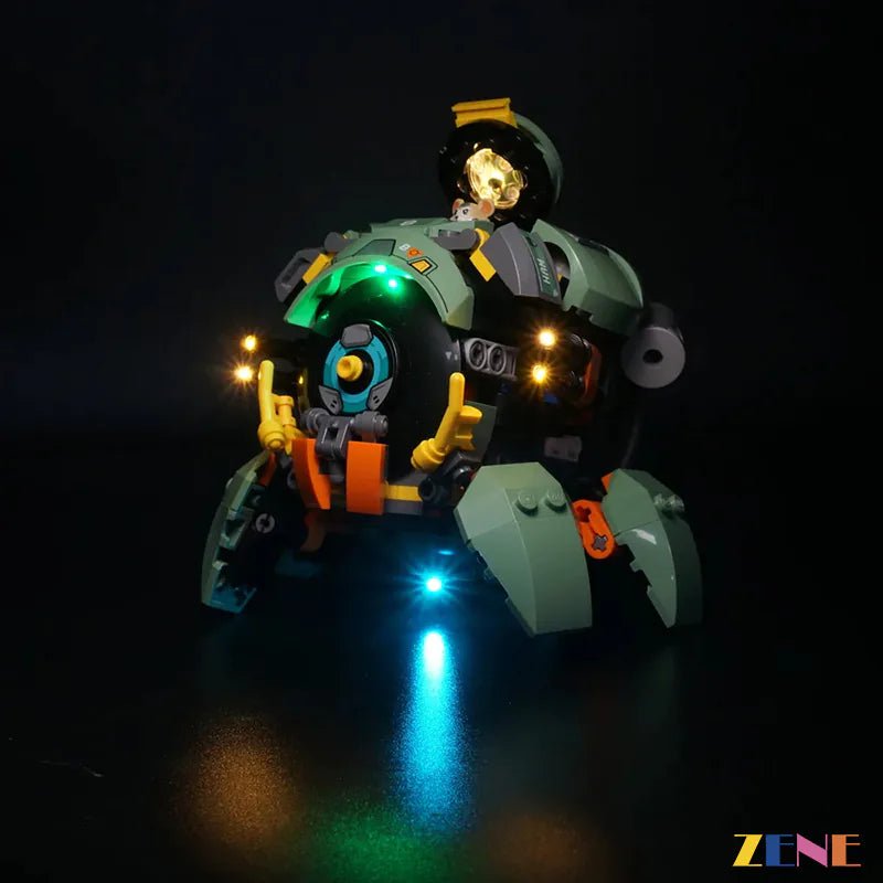 Light Kit for Wrecking Ball Overwatch 75976 - DelsBricks Toys & CollectiblesLed Light Kit for LegoDelsBricks Toys & CollectiblesZENE