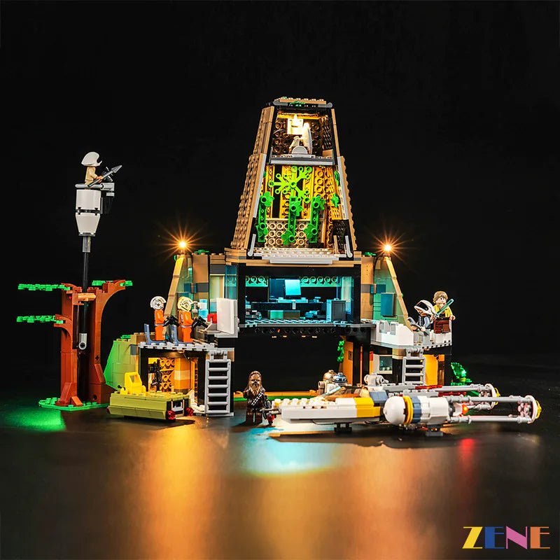 Light Kit for Yavin 4 Rebel Base 75365 - DelsBricks Toys & CollectiblesLed Light Kit for LegoDelsBricks Toys & CollectiblesZENE