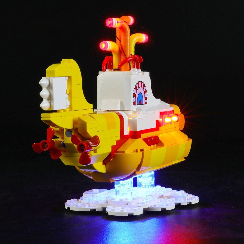 Light Kit for Yellow Sub marine 21306 - DelsBricks Toys & CollectiblesLed Light Kit for LegoDelsBricks Toys & CollectiblesZENE