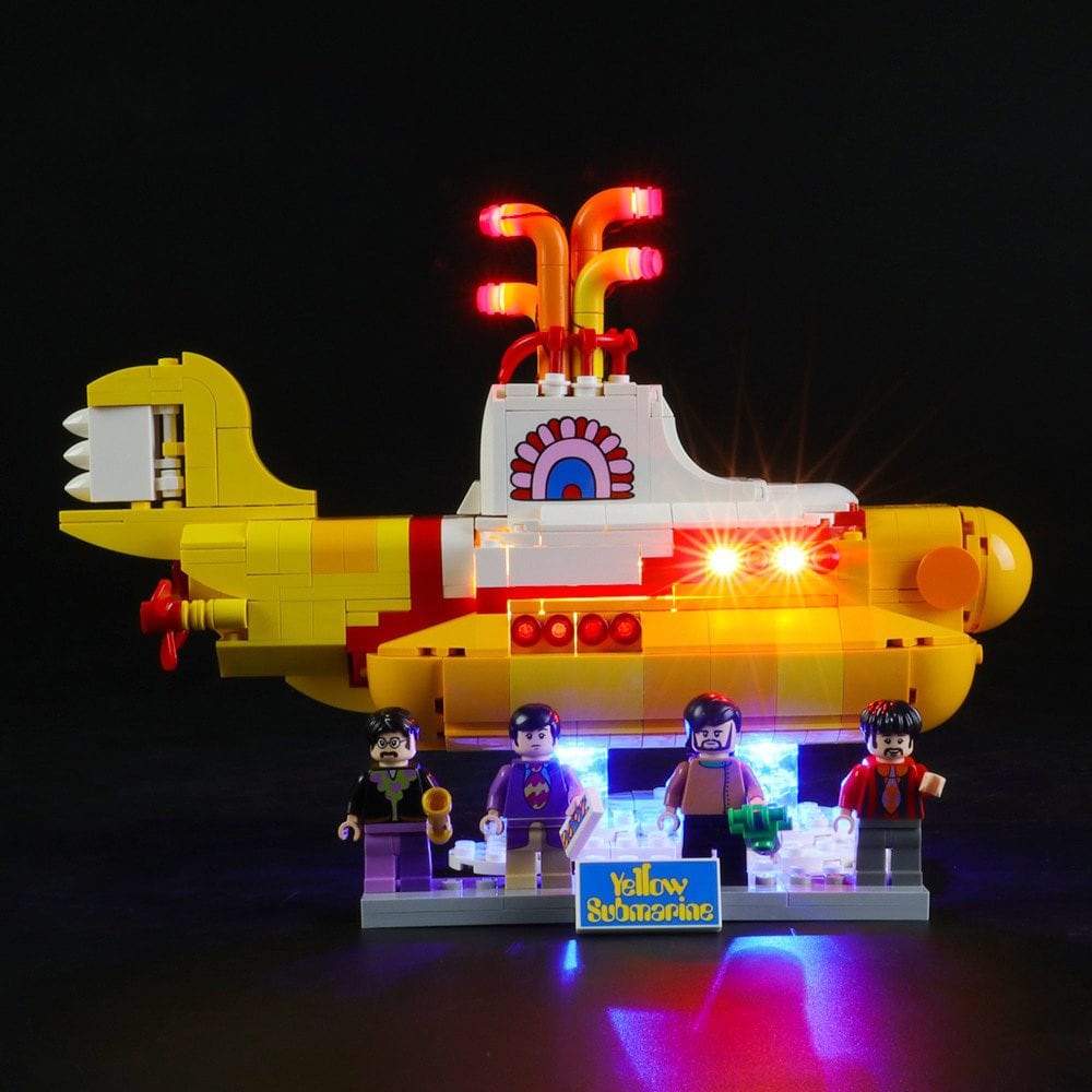 Light Kit for Yellow Sub marine 21306 - DelsBricks Toys & CollectiblesLed Light Kit for LegoDelsBricks Toys & CollectiblesZENE