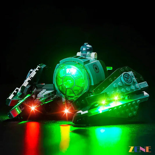 Light Kit for Yoda's Jedi Starfighter 75360 - DelsBricks Toys & CollectiblesLed Light Kit for LegoDelsBricks Toys & CollectiblesZENE