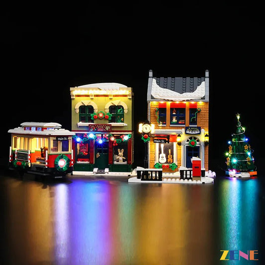 Light Kit Holiday Main Street 10308 (Christmas Ver) - DelsBricks Toys & CollectiblesLed Light Kit for LegoDelsBricks Toys & CollectiblesZENE