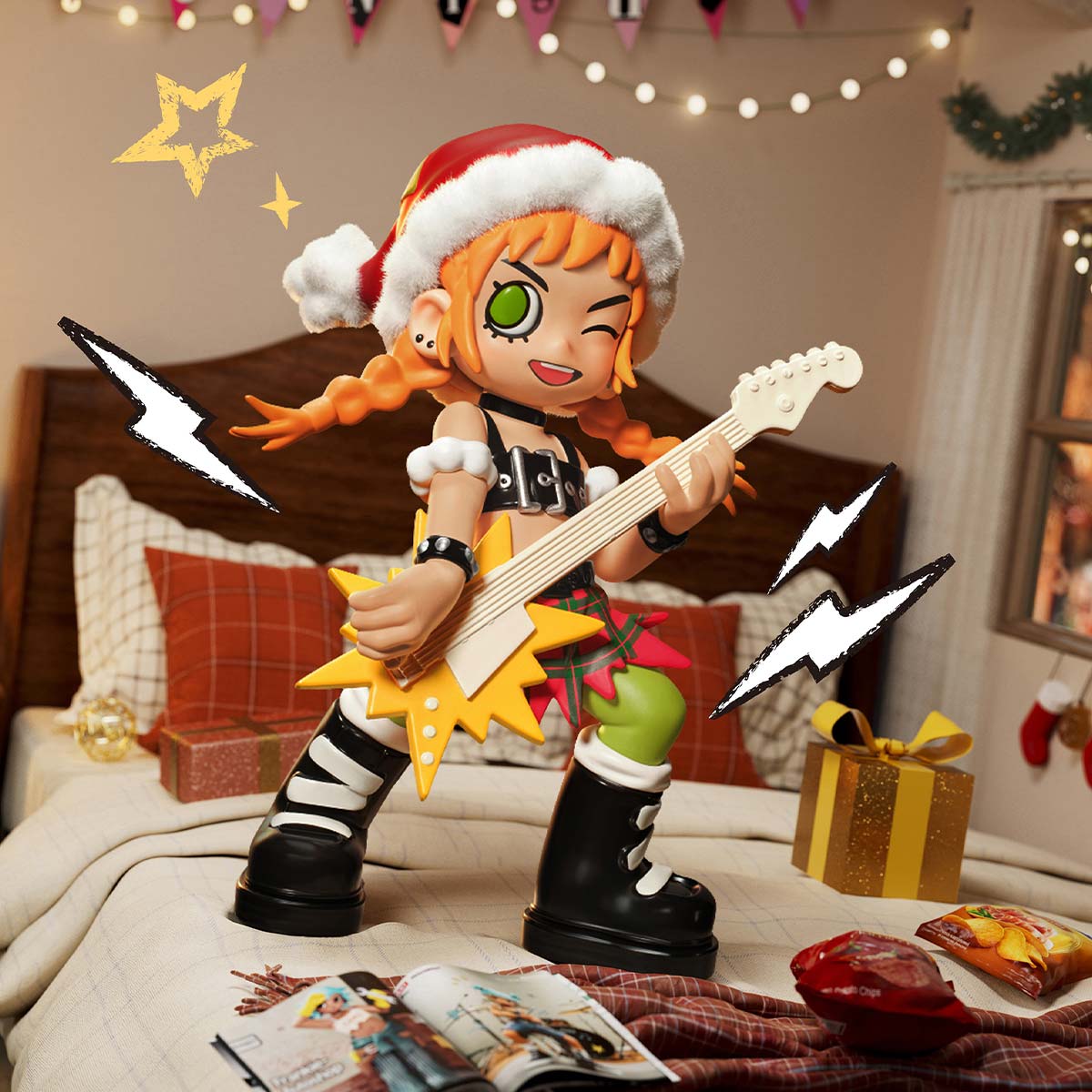 Lil Peach Riot Holiday Mixtape Series Blind Box - POP MART Collectible Figures - DelsBricks Toys & CollectiblesCollectible FiguresDelsBricks Toys & CollectiblesSuper Anime Store