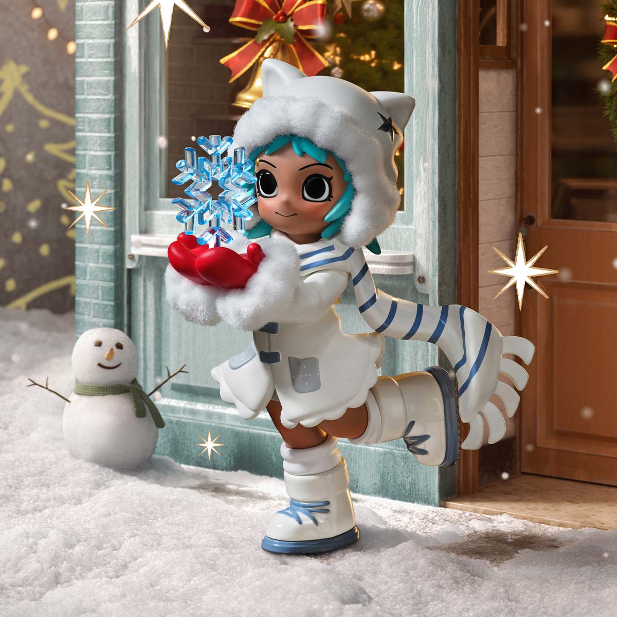 Lil Peach Riot Holiday Mixtape Series Blind Box - POP MART Collectible Figures - DelsBricks Toys & CollectiblesCollectible FiguresDelsBricks Toys & CollectiblesSuper Anime Store