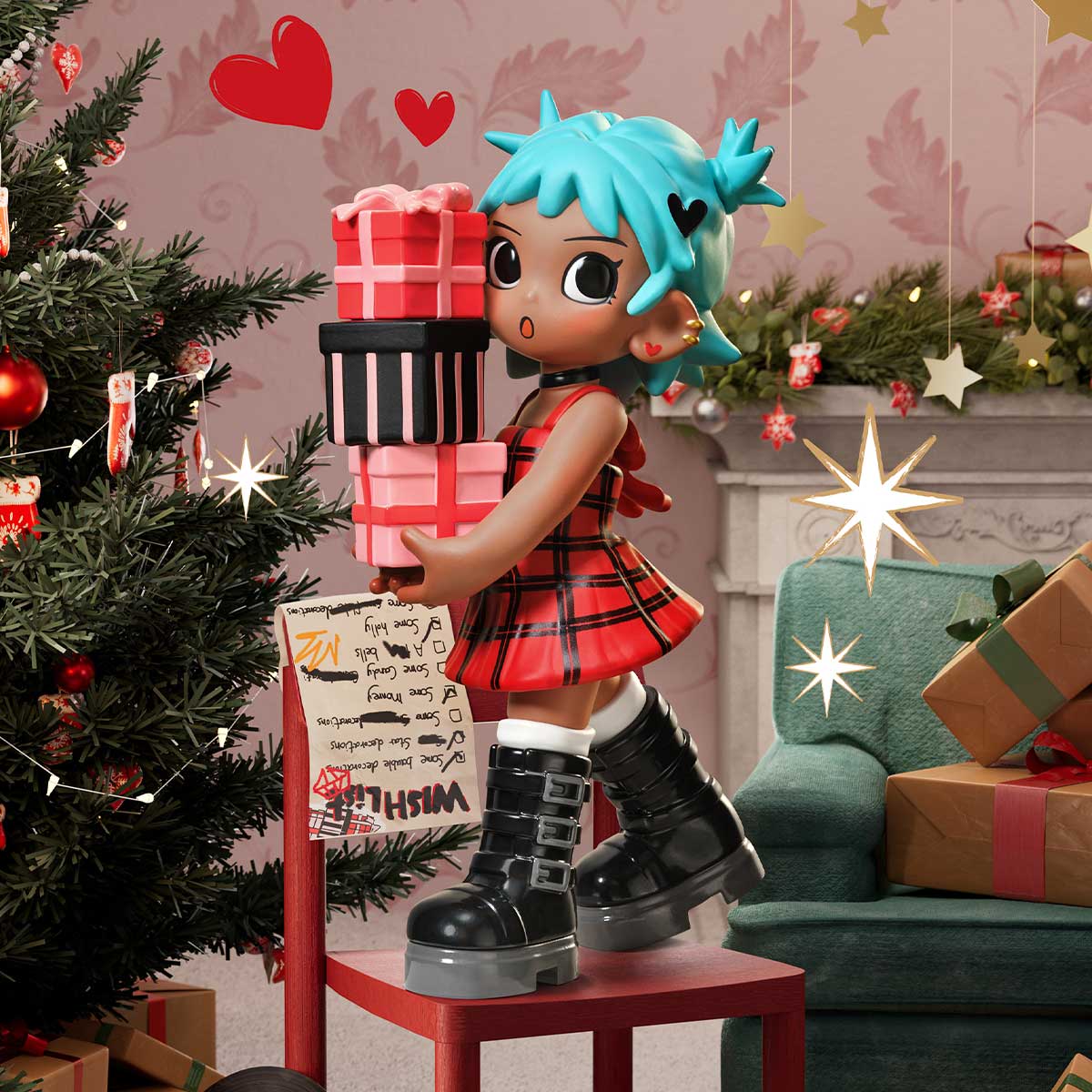 Lil Peach Riot Holiday Mixtape Series Blind Box - POP MART Collectible Figures - DelsBricks Toys & CollectiblesCollectible FiguresDelsBricks Toys & CollectiblesSuper Anime Store