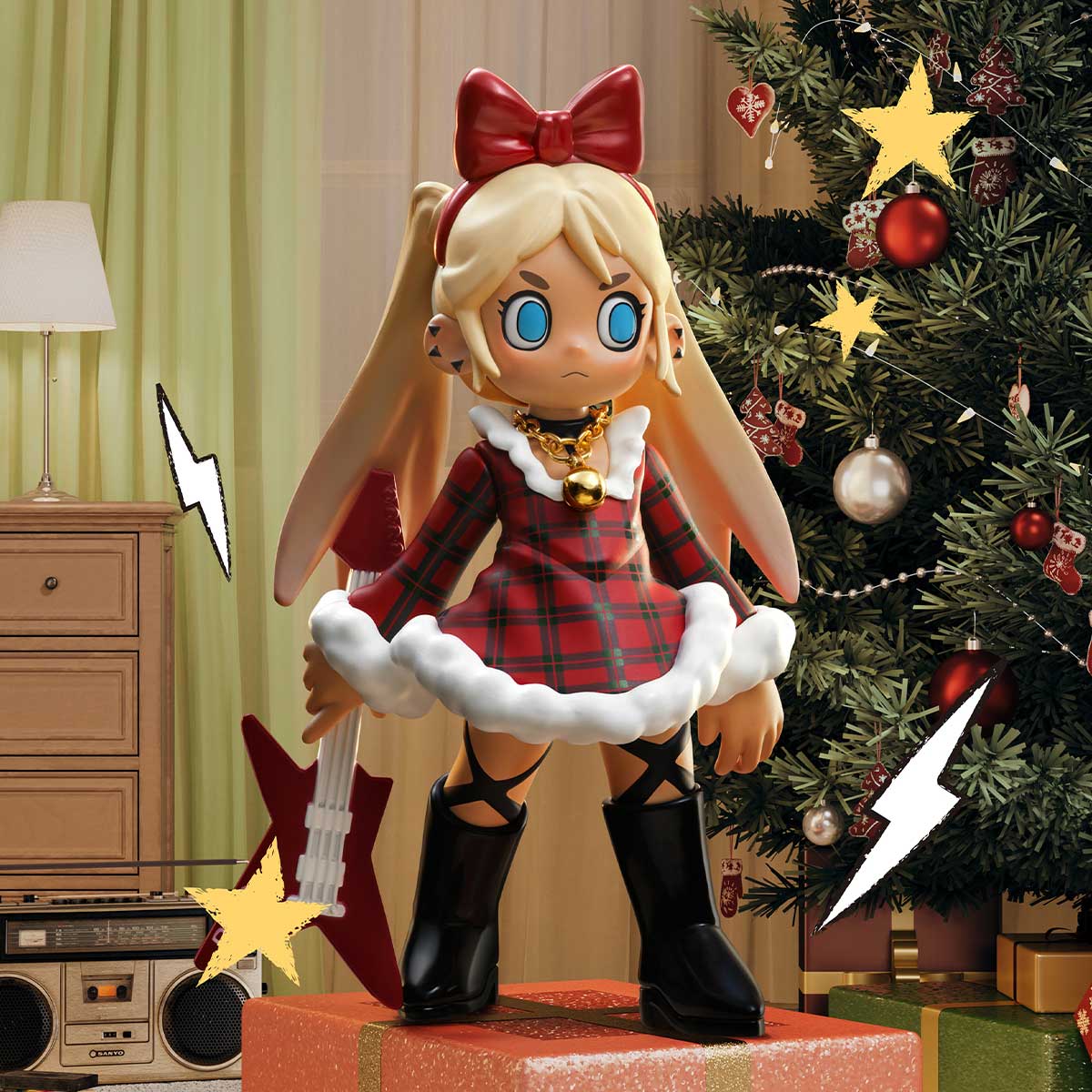 Lil Peach Riot Holiday Mixtape Series Blind Box - POP MART Collectible Figures - DelsBricks Toys & CollectiblesCollectible FiguresDelsBricks Toys & CollectiblesSuper Anime Store