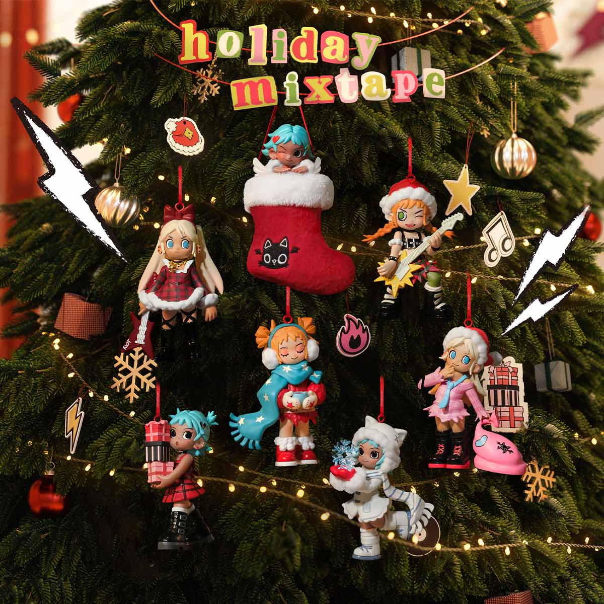 Lil Peach Riot Holiday Mixtape Series Blind Box - POP MART Collectible Figures - DelsBricks Toys & CollectiblesCollectible FiguresDelsBricks Toys & CollectiblesSuper Anime Store