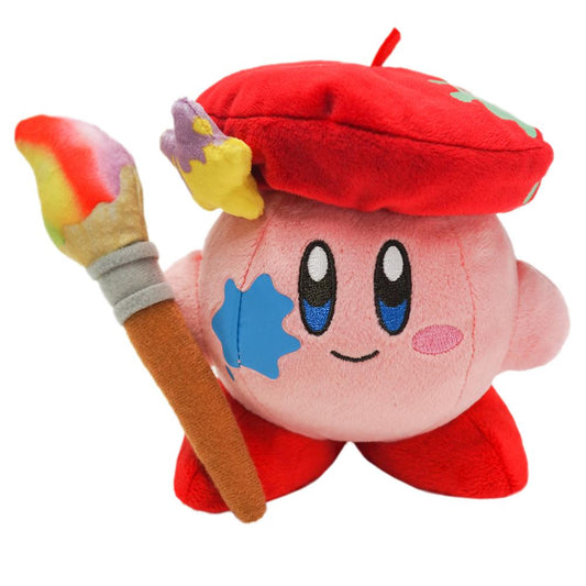 Little Buddy Kirby of the Stars Artist Kirby 6" Plush - Official Nintendo - DelsBricks Toys & CollectiblesPlushDelsBricks Toys & CollectiblesSuper Anime Store