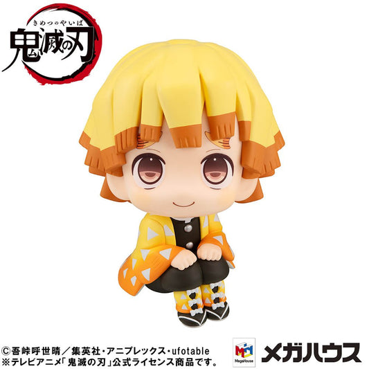 Lookup Demon Slayer Zenitsu Agatsuma Smile Ver. - Kimetsu no Yaiba Sitting Figure - DelsBricks Toys & CollectiblesFigureDelsBricks Toys & CollectiblesSuper Anime Store