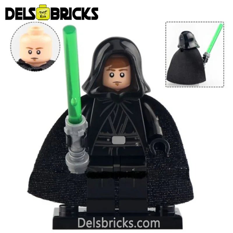 Luke Skywalker Mandalorian Lego Star Wars Minifigures Custom Toys - DelsBricks MinifiguresLego Star Wars MinifiguresDelsBricks MinifiguresDelsbricks.com