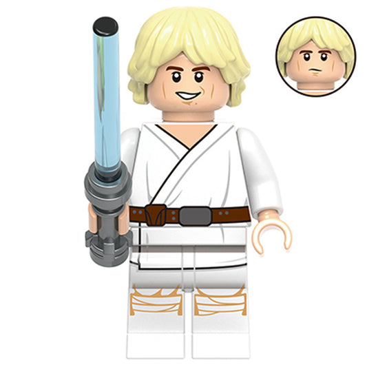 Luke Skywalker Lego Star Wars Minifigures Delsbricks.com   