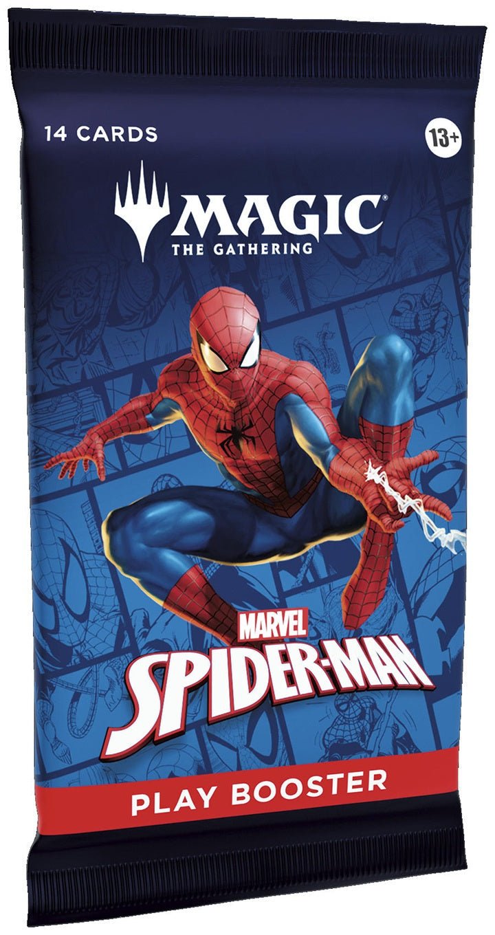 Magic: The Gathering Marvel Spider - Man Play Booster Pack - MTG Trading Cards - DelsBricks Toys & CollectiblesCollectible Trading CardsDelsBricks Toys & CollectiblesSuper Anime Store