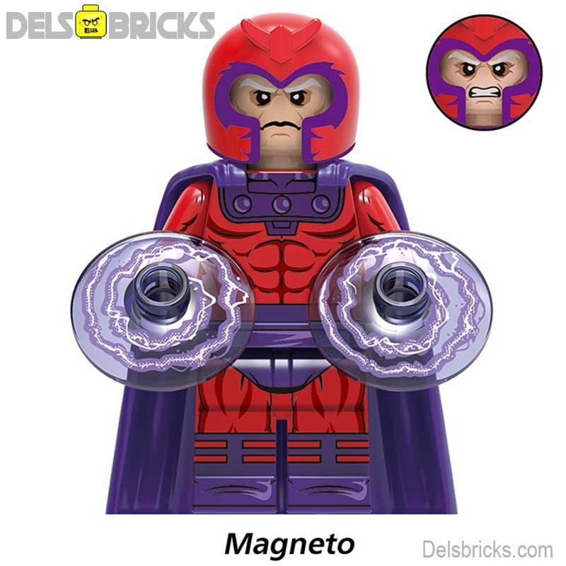 Magneto From X - Men '97 Lego Minifigures custom toys NEW - DelsBricks MinifiguresMinifiguresDelsBricks MinifiguresDelsbricks