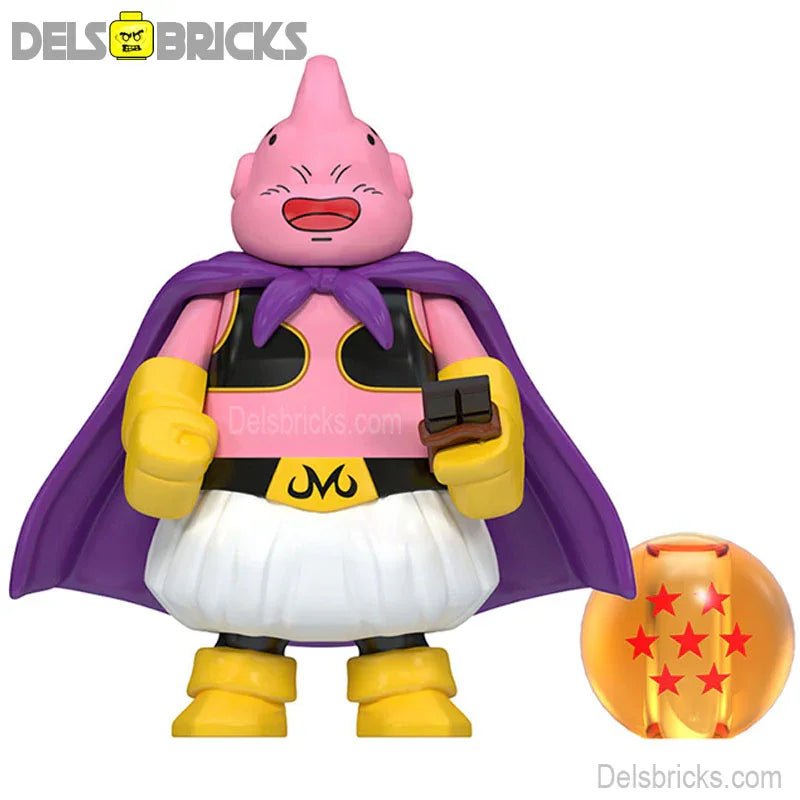 Majin Buu Dragon Ball Z Super Lego Minifigures Best Custom Anime Toys 2 - DelsBricks MinifiguresMinifiguresDelsBricks MinifiguresDelsbricks