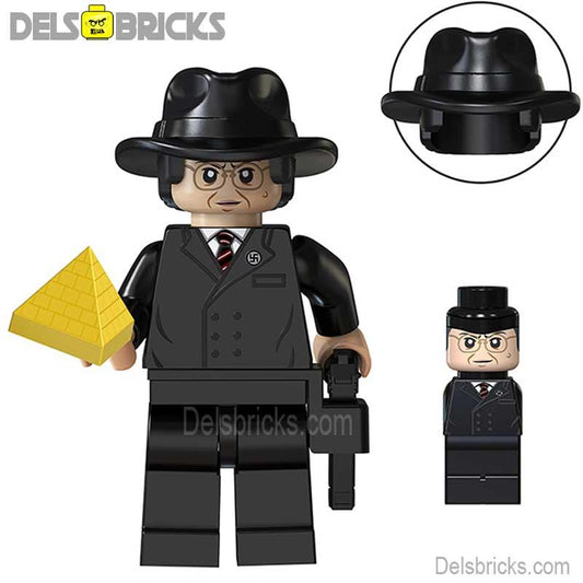 Major Arnold Ernst Toht from Indiana Jones | Lego Minifigures Custom Toys - DelsBricks MinifiguresMinifiguresDelsBricks MinifiguresDelsbricks
