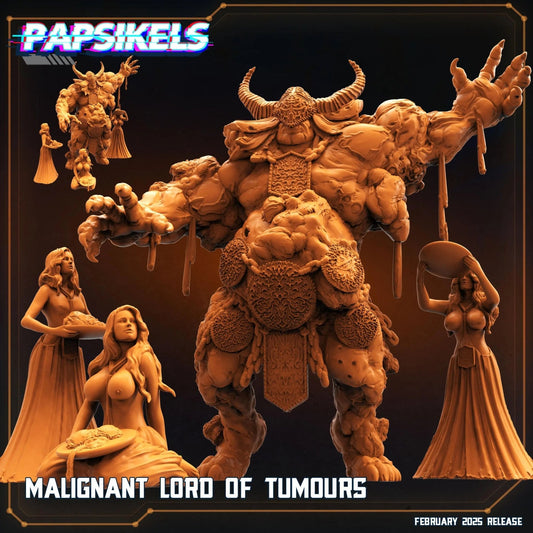 MALIGNANT Lord Of TUMOURS by Papsikels Miniature, 80mm Miniature, 4 Total Figures, 32mm Scale, War Gaming, Proxy for Trench Crusade - DelsBricks Toys & CollectiblesResin Printed MiniatureDelsBricks Toys & CollectiblesMega Diamonds & Schwartzreiter Mini Forge
