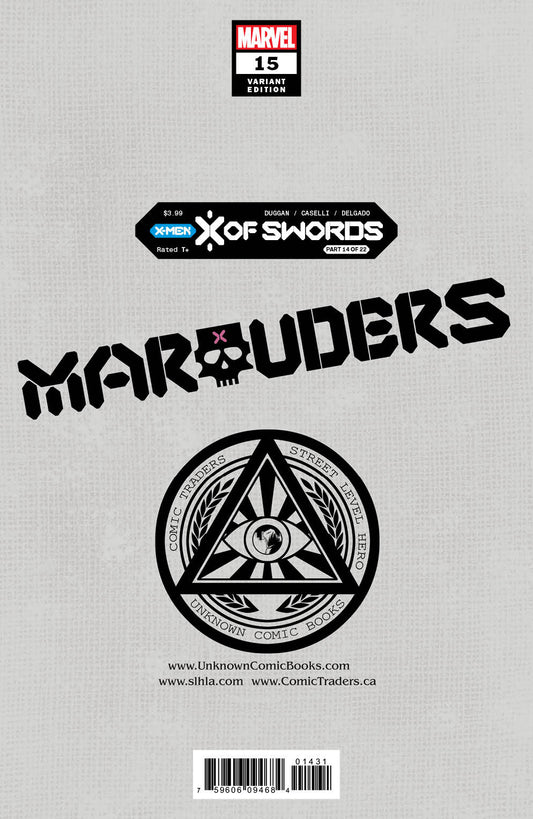 Marauders 15 Unknown Comic Dave Rapoza Exclusive Var Xos (11/11/2020) - DelsBricks Toys & CollectiblesCOMIC BOOK EXCLUSIVEDelsBricks Toys & CollectiblesUnknown Comic Books