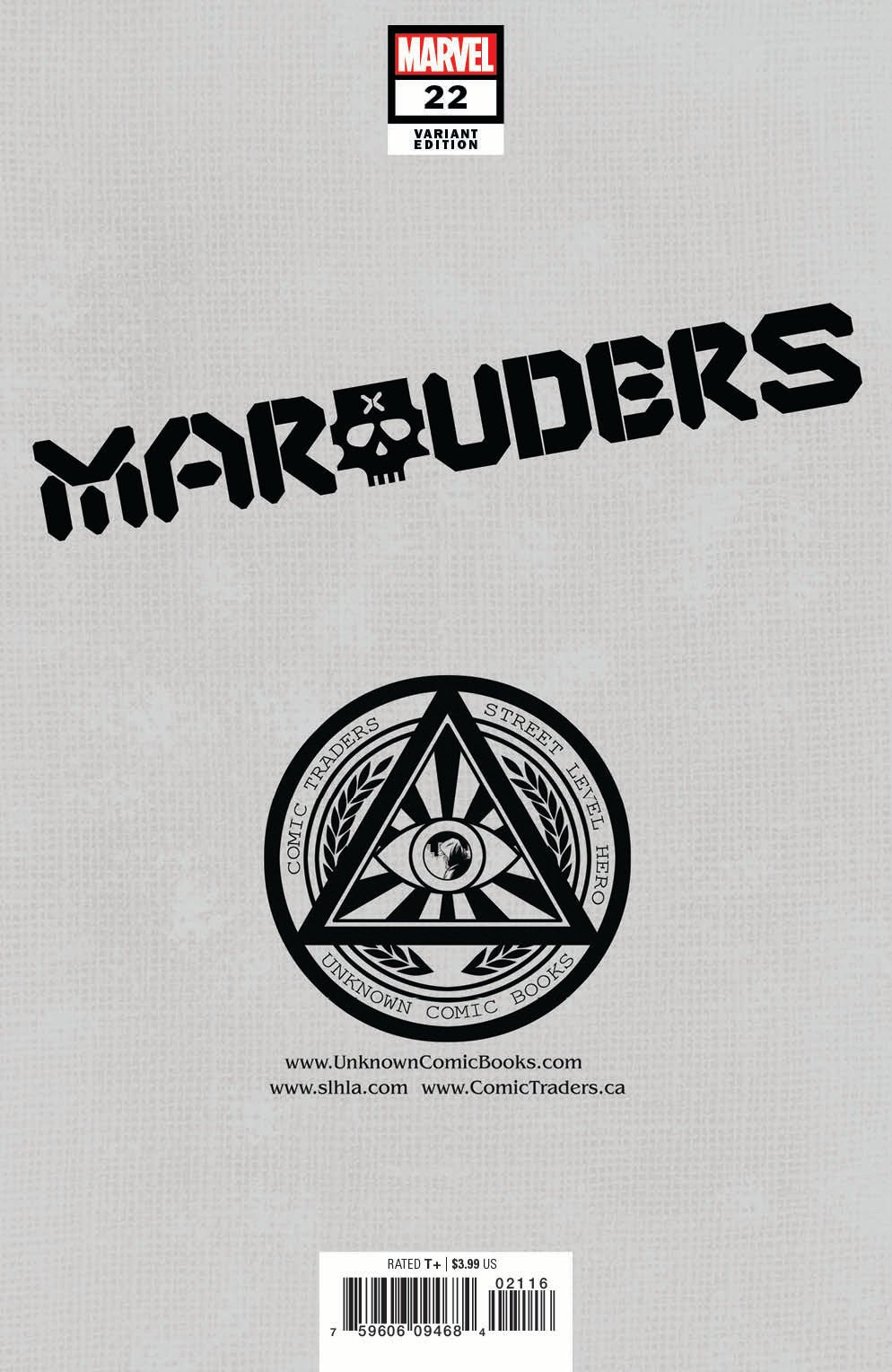 Marauders 22 Unknown Comics Stephen Segovia Exclusive Var (07/21/2021) - DelsBricks Toys & CollectiblesCOMIC BOOK EXCLUSIVEDelsBricks Toys & CollectiblesUnknown Comic Books