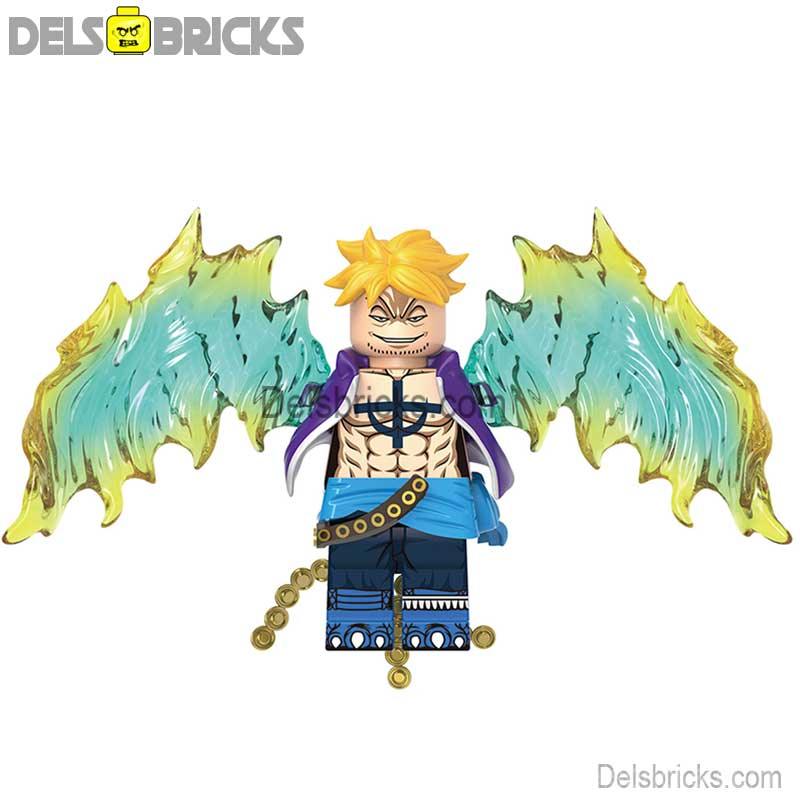 Marco ONE PIECE Anime Lego Minifigures custom toys - DelsBricks MinifiguresMinifiguresDelsBricks MinifiguresDelsbricks