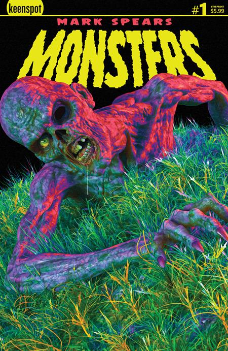 MARK SPEARS MONSTERS 1 6TH Print Cvr B Zombie Metal - DelsBricks Toys & CollectiblesCollectibles:Comic Books & Memorabilia:Comics:Comics & Graphic NovelsDelsBricks Toys & Collectibles412 Comics