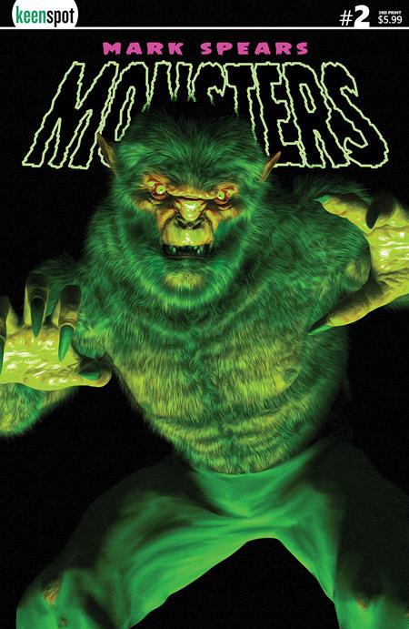 MARK SPEARS MONSTERS 2 3rd Printing Cvr A The Werewolf - DelsBricks Toys & CollectiblesCollectibles:Comic Books & Memorabilia:Comics:Comics & Graphic NovelsDelsBricks Toys & Collectibles412 Comics
