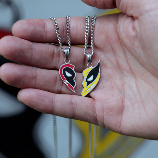Marvel™ Deadpool & Wolverine BFF Pendant - DelsBricks Toys & CollectiblesPENDANTDelsBricks Toys & CollectiblesMISTERVERSE