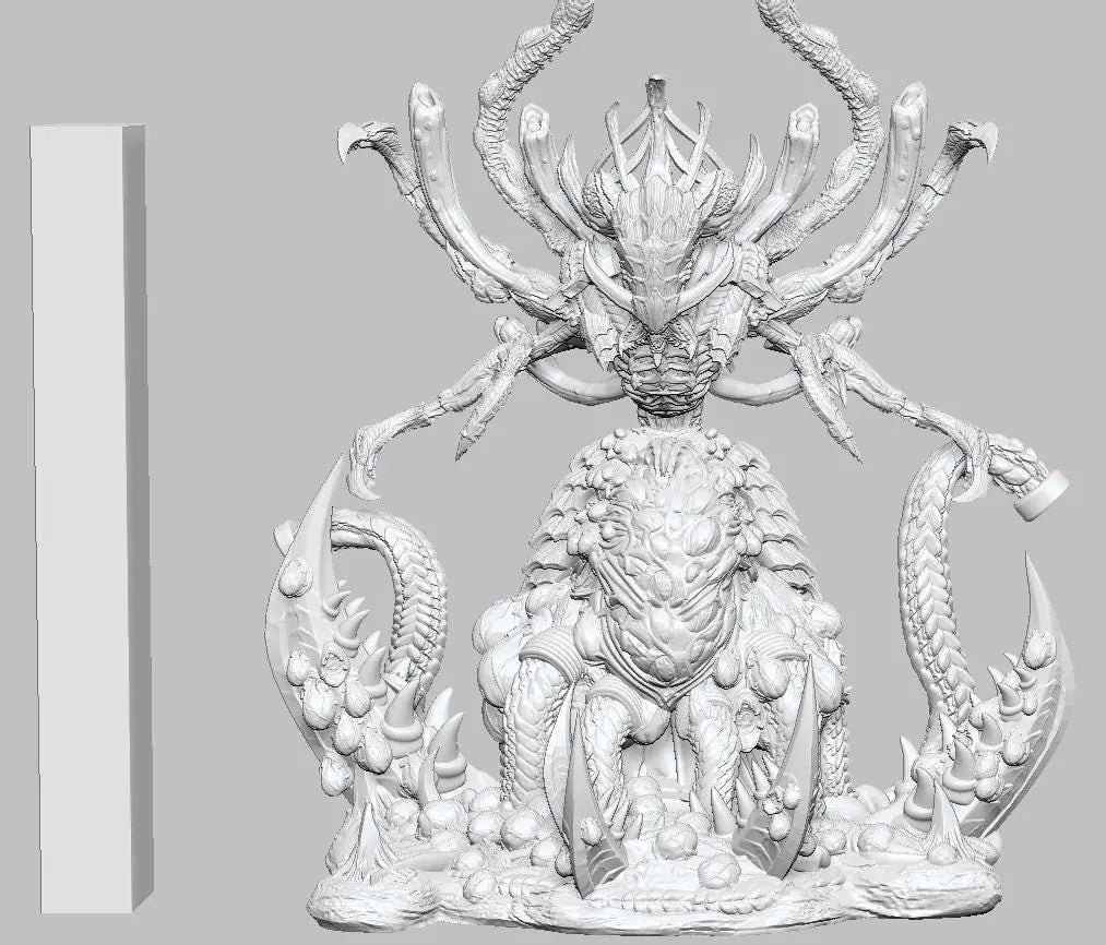 Matriarch (Birthing) by 3DArtGuy 32mm scale, 50mm or 100mm, Miniature War Gaming Figure - DelsBricks Toys & CollectiblesResin Printed MiniatureDelsBricks Toys & CollectiblesMega Diamonds & Schwartzreiter Mini Forge