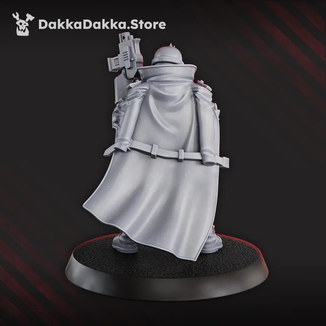Maverick Cultists Commander by DakkaDakka 28mm Heroic Scale Miniature, 30mm tall, Proxy, Warcells, Sci - Fi, OPR, Trench Crusade - DelsBricks Toys & CollectiblesResin Printed MiniatureDelsBricks Toys & CollectiblesMega Diamonds & Schwartzreiter Mini Forge