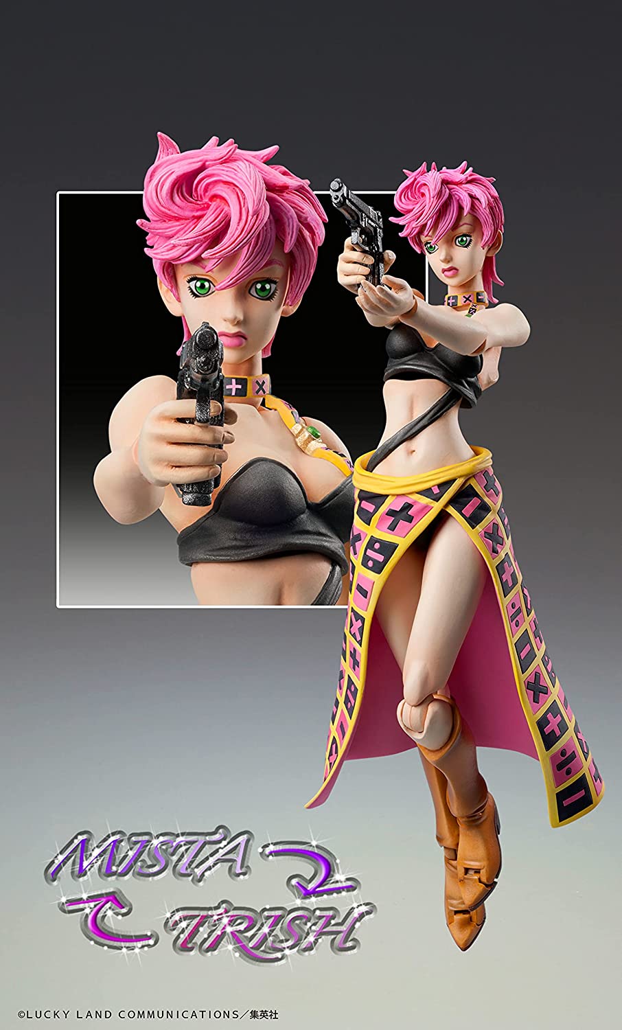 MediCos JoJo’s Bizarre Adventure Part 5: Chozo Kado Trish UNA Super Action Statue Figure - DelsBricks Toys & CollectiblesFiguresDelsBricks Toys & CollectiblesSuper Anime Store
