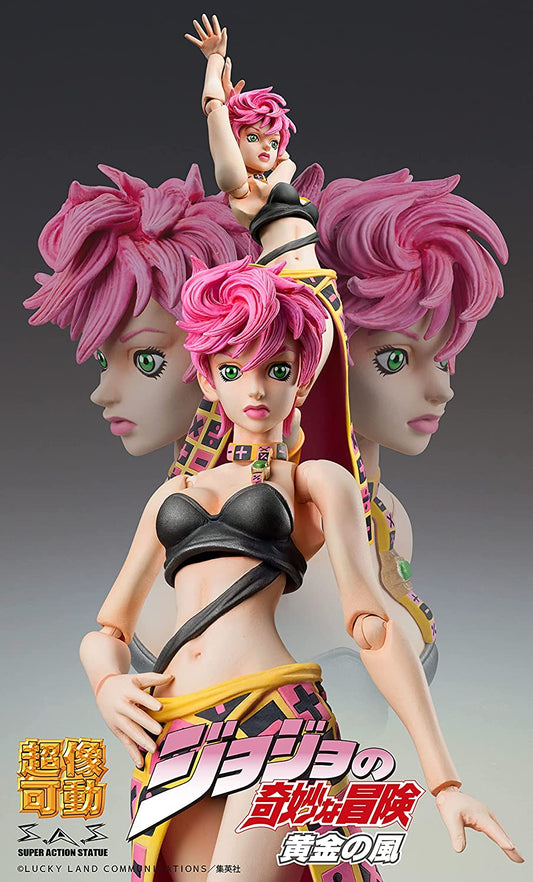 MediCos JoJo’s Bizarre Adventure Part 5: Chozo Kado Trish UNA Super Action Statue Figure - DelsBricks Toys & CollectiblesFiguresDelsBricks Toys & CollectiblesSuper Anime Store
