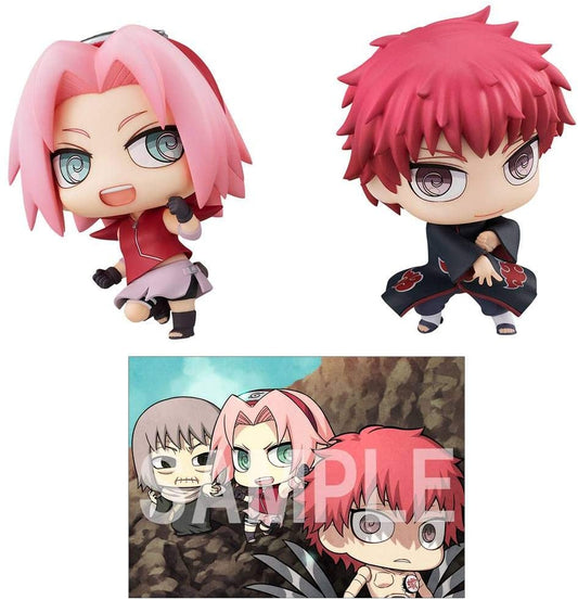 Megahouse Chimimega Buddy Series Naruto Shippuden Haruno Sakura & Sasori Set Figure - DelsBricks Toys & CollectiblesFiguresDelsBricks Toys & CollectiblesSuper Anime Store