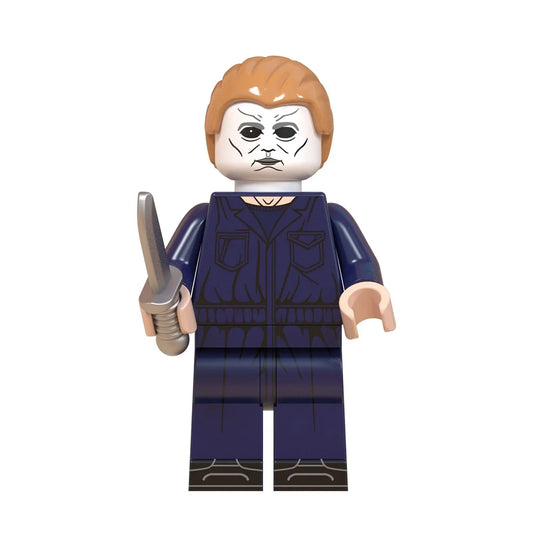 Michael Myers Halloween Lego Minifigures Custom Horror Toys - DelsBricks MinifiguresMinifiguresDelsBricks MinifiguresDelsbricks