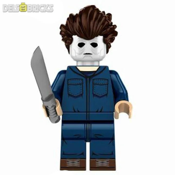 Michael Myers Halloween Lego Minifigures Custom Horror Toys - DelsBricks MinifiguresMinifiguresDelsBricks MinifiguresDelsbricks