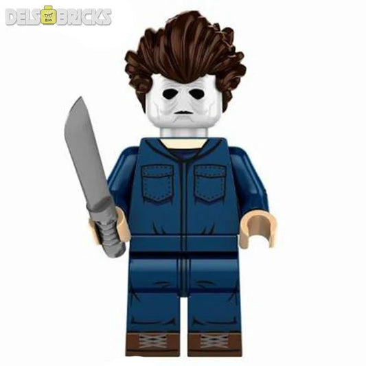 Michael Myers Halloween Lego Minifigures Custom Horror Toys - DelsBricks MinifiguresMinifiguresDelsBricks MinifiguresDelsbricks